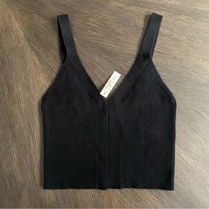 Madewell Brodale Cropped Sweater Tank
